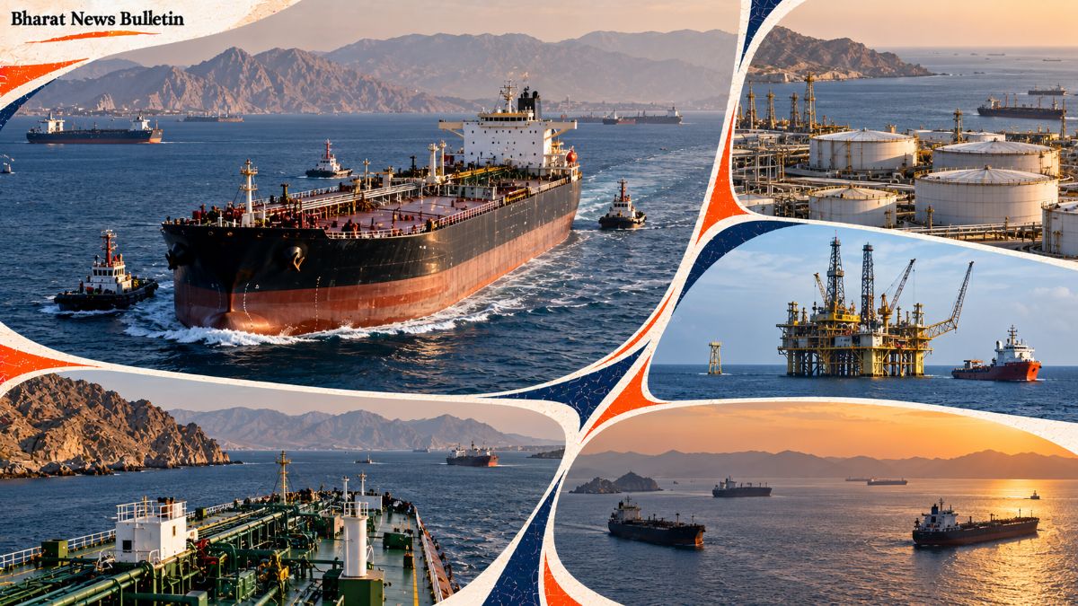 Oil tankers and crude storage facilities amid global energy market uncertainty