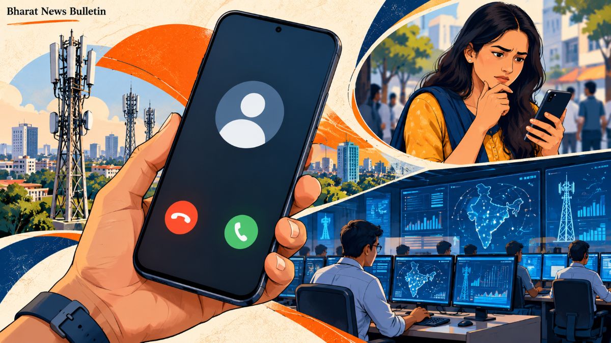 Smartphone displaying caller identification for an incoming unknown call